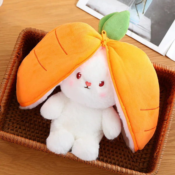 Cute easter bunny - carrot/strawberry
